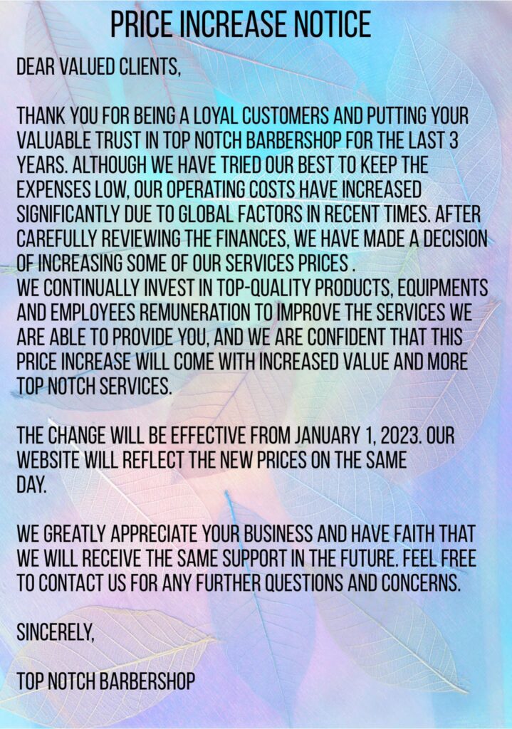 Top Notch Great Haircuts & Shaves